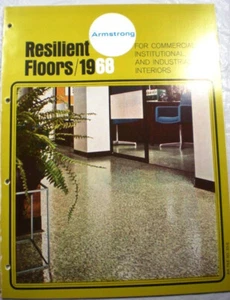 Armstrong VINYL ASBESTOS Excelon Tile Corlon Hydrocord Backing Tile Catalog 1968 - Bild 1 von 9