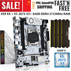 X99 K9 Motherboard Lga 2011-V3 + Xeon E5 2673 V3 64Gb Ddr4 2133Mhz Ram Combo Kit