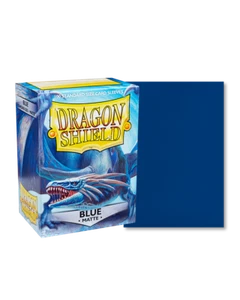 Dragon Shield Sleeves  Matte Blue (100) New - Picture 1 of 1