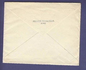 Unused Original Envelope - Anchor - Donaldson Line - Picture 1 of 2