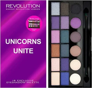 Paleta de sombras de ojos Makeup Revolution Unicorns Unite NUEVA sellada - Imagen 1 de 2