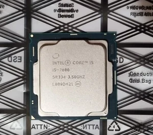 Intel CPU - Central Processing Unit - Core i5-7600 3.50 GHZ - Picture 1 of 4