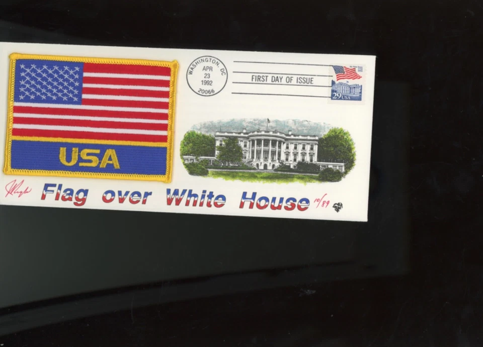 2609 29c Flag Over the White House Pugh hand painted cachet on #10 (mb22 - Image 1 of 1