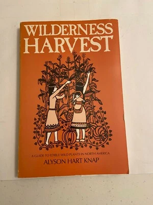 VINTAGE WILDERNESS HARVEST ALYSON HART KNAP PAPERBACK FALL THANKSGIVING BOOK - Image 1 of 4