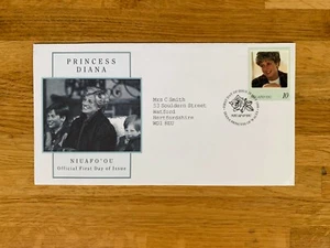 NIUAFO'OU TONGA 1998 FDC PRINCESS DIANA # RARE # PRINCE WILLIAM & HARRY - Picture 1 of 1