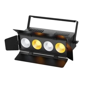 Stage Lights with Barn Doors, 4x50W LED Par Can Lights DMX512 Sound 1 Pack - Picture 1 of 7