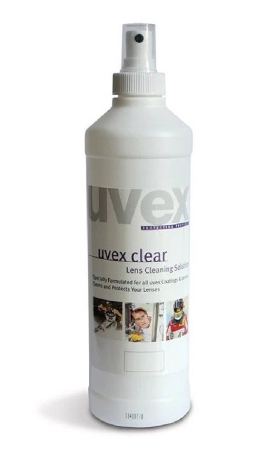 UVEX Safety Glasses Cleaning Fluid Spectacles Lens Clean Solution 500ml 9972101