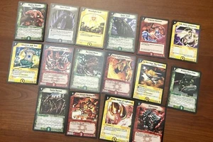 Vintage Duel Masters TCH Lot of 16: Explosive Fighter Ucarn 76/110 + MORE! - Picture 1 of 8