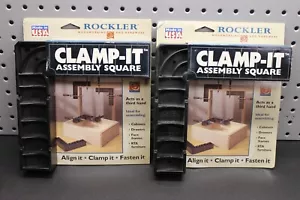 Rockler Clamp-It Montage Quadrate 8”x8”x1-1/2” Menge 2 Neu - Bild 1 von 12