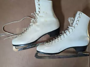 Celebrity Figure Ice Skates MK Sheffield Don Jackson White 9.5 - Picture 1 of 2