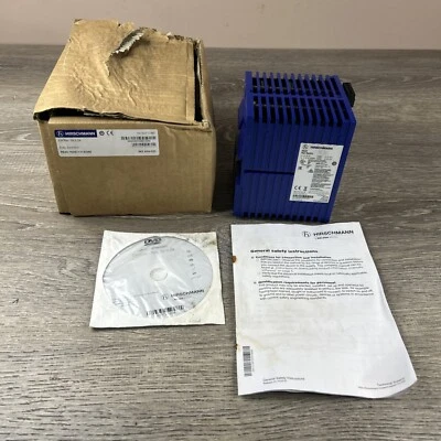 Hirschmann RS20-1600T1T1SDAE Rail Switch Ethernet Industrial Control Unit Nos - Image 1 of 4