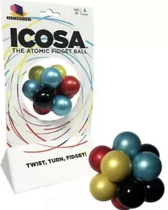 Icosa by Gamewright - The Atomic Fidget Ball - NUOVO, SPEDIZIONE GRATUITA - Foto 1 di 4