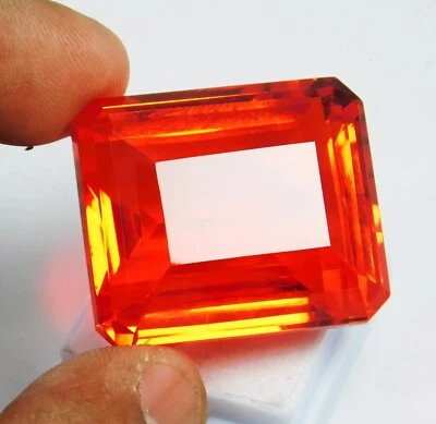 AAA 质量 135+ 克拉天然墨西哥火蛋白石翡翠“认证”顶级宝石 — 第 1/4 张图片