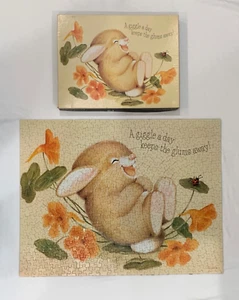 Vintage 1979 Springbok Hallmark Giggles! 500pc Complete Jigsaw Puzzle. Cheer Up! - Picture 1 of 4