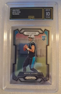 2023 Panini Prizm Prizms  #311 Bryce Young RC ROOKIE PANTHERS GMA 10 GEM MINT - Picture 1 of 3