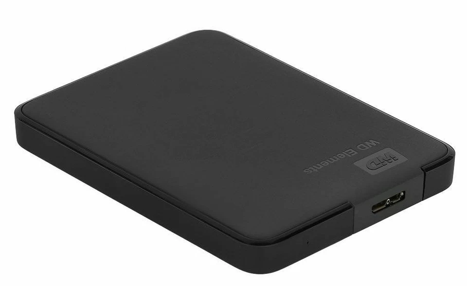 2TB USB-III Western Digital WD External Hard Drive USB3.0 Black 2TB - Image 1 of 1
