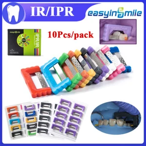 10Pcs Dental Orthodontic IPR Reduction Strip Kits Interproximal Enamel Strips - Picture 1 of 10