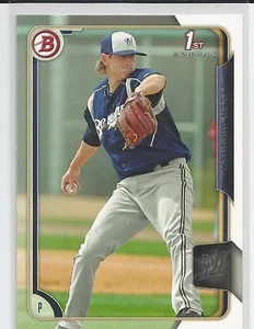 Tyler Wagner Milwaukee Brewers 2015 Bowman Prospects - Picture 1 of 2