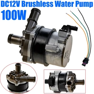 100W DC 12V Brushless Engine Electric Auxiliary Water Pump PWM Speed Adjustable - Bild 1 von 12