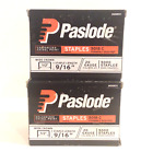 Lot Of 2 Paslode Duo Fast 5018C 1/2" Crown 9/16" Leg, 5,000/Box, Cs-5000 Ht-550