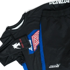 Set pantaloncini Albino & Preto uomo pantaloncini L camicia XL tuta mobile Gundam Wing anime - Foto 1 di 20