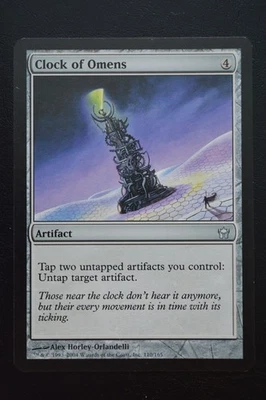 Magic The Gathering MTG CLOCK OF OMENS Fifth Dawn LP Lightly Played - Image 1 of 2