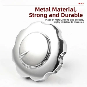 Motorcycle Repair Motorcycle Fuel Cap Locking Gas Cover Metal Construction - Picture 1 of 12