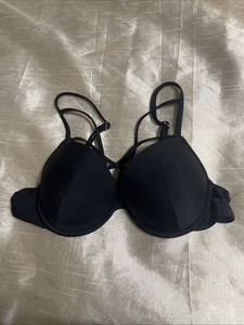 Autentico bikini top American Heritage colore nero tinta unita taglia media - Foto 1 di 4