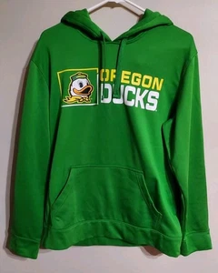 Oregon Ducks Fanatics Hombre Verde Manga Larga Sudadera con Capucha! ¡Talla mediana!! - Imagen 1 de 5
