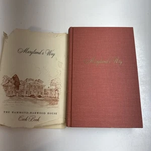 Maryland’s Way The Hammond-Harwood House Cookbook Vintage Copyright 1963 - Imagen 1 de 22