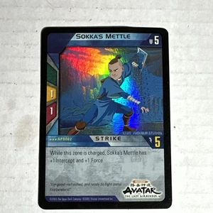 Avatar Last Airbender, Sokka's Mettle Promo Upper Deck QuickStrike - Bild 1 von 3
