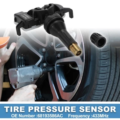 68193586AC Car Tire Pressure Sensor for Jeep Renegade 2015 2016 1 Pc 433MHz - Image 1 of 4