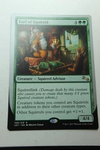 MTG Earl of Squirrel x1- -Unstable-Lightly Played - Picture 1 of 1