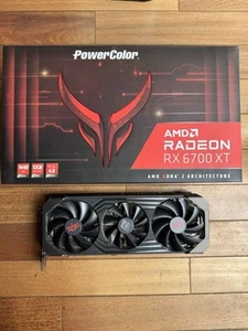 PowerColor Red Devil AMD RX 6700 XT 12GB GDDR6 GPU in Original Box graphics card - Picture 1 of 7