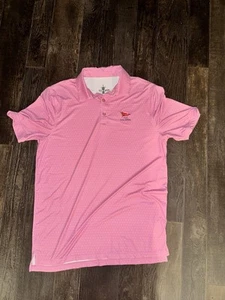 USGA Golf 123rd US Open LA Country Club LACC Shirt Herren Größe Medium Pink Polo - Bild 1 von 5