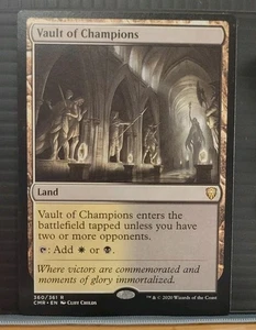 Mtg VAULT OF CHAMPIONS NM Commander Legends CMR 360/361 -Argo- - Bild 1 von 4