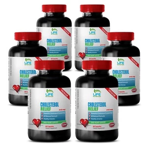 Helps Break Down Foods - Cholesterol Complex 460mg - Garlic Pills 6B - Picture 1 of 11
