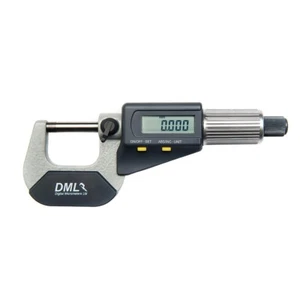 Micrometro digitale DML 0-25mm 1" IP54 misuratore esterno esterno - Foto 1 di 3