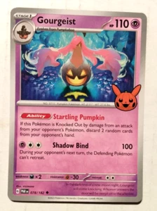 Pokemon Card Gourgeist 078/182 S&V Paradox Rift Uncommon NM - 2023 - Picture 1 of 2