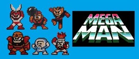 Mega Man 1 Bosses Perler Set NES Boss 