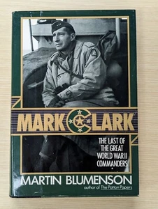 Mark Clark von Martin Blumenson. Hardcover 1984 - SIGNIERT - Bild 1 von 10