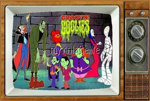 IMÁN DE NEVERA GROOVIE GOOLIES 2"" x 3"" arte DIBUJOS ANIMADOS DE SÁBADO POR LA MAÑANA - Imagen 1 de 1
