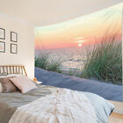 Sunset Landscape Ocean Beach Scenery Tapestry for Bedroom Living Room Dorm