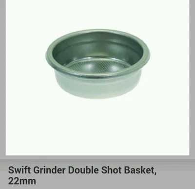 Molinillo rápido La Marzocco cesta de doble disparo molinillo de granos de café espresso 22 mm  Foto 1 de 2