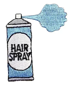 #4169A parche de plancha bordada en aerosol para cabello - Imagen 1 de 2