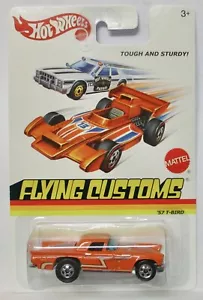2012 HOT WHEELS FLYING DOGANA '57 T-BIRD ARANCIONE - Foto 1 di 1