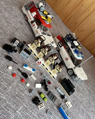 LEGO Ideas 2x Cazafantasmas Ecto-1 (21108) + MINI FIGURAS + 75828 LECTURA INCOMPLETA Foto 1 de 4