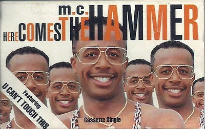 M.C. Hammer  ‎Here Comes The Hammer CASSETTE SINGLE Hip Hop Pop Rap Capitol 1991 - Image 1 of 3