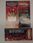 3x Natasha Pierre & The Great Comet of 1812 Broadway Flyers Flyer Tony Groban