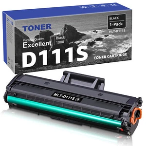 Pack 1 Cartucho de Tóner MLT-D111S Compatible para Samsung Xpress M2022W M2026 2060 - Imagen 1 de 6
